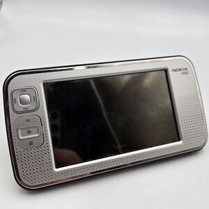 VTG Nokia N800 4.1" LCD Mini Internet Tablet Untested Tablet Only Not Cord Clean